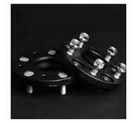 2Pieces 15/20/25/30/mm PCD 5x100 CB 54.1mm Wheel Spacer Adapter 5 Lug Aluminum Wheel Spacer Suit Compatible For Toyota Crown GT2000 Prius(20MM Black Spacers)