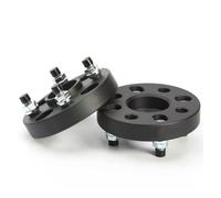 2Pieces 20/25/30/35/40mm Customization Wheel Spacers Conversion Adapters PCD 4x100 To 4x108 4x110 4x114.3 4x98 Car Wheel Spacers(2pieces 25mm Black)