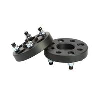 2Pieces 20/25/30/35/40mm Customization Wheel Spacers PCD 4x110 To 4x100 4x108 4x130 4x114.3 4x98 Wheel Adapter(2PC 20mm Black)