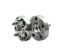2Pieces 20/25/30/35mm PCD 5x108 CB 63.4mm Wheel Spacer Adapter Compatible For Land Range Rover Velar/Evoque Compatible For Discovery Sport LR2 LR3(2PCS 20mm Silver)