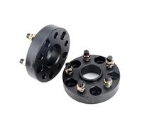 2Pieces 25/30/35/40/50/60mm Wheel Spacer Adapter 5 Lug Suit Compatible For Land Rover Defender Discovery PCD 5x165.1 CB 113.1mm M16xP1.5(40mm Black)