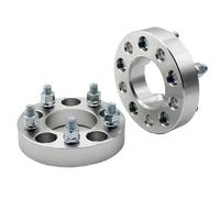 2Pieces 25/30/35/40/50mm PCD 5x114.3 CB 71.6mm M1/2 Wheel Spacer For Jeep For Cherokee Es For Valido For Liberty 2002(2PCS 50mm Silver)