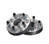 2Pieces 25/30/35/40mm PCD 5x120 CB 72.56 Mm Wheel Spacer Adapter Compatible For Land Rover Discovery 3/4/5 LR4 Range Rover And BMW Series(2PCS 55mm Silver)