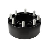 2Pieces 30/35/40/45/50mm PCD 8x180 CB 124.1mm Wheel Spacers Adapter 8 Lug Suit for Chevrolet Silverado M14x1.5 alloy wheel spacers(2PCS 45mm M14x1.5)