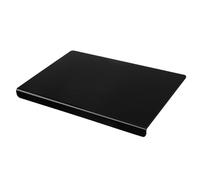 2Pieces Acrylic Cutting Board - Black Acrylic Chopping Board With Non-Slip Lip | Non-Slip Worktop Saver Chopping Board | Rectangle Chopping Board Countertop Protector Board | Anti-strike, Anti-scratch