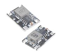 2Pieces Adjustable Voltages Regulator 6V9V12V-30V to 3.3V / 5V / 9V / 12V Output Power Module for Various Electronic Devices Advanced BuckDesign