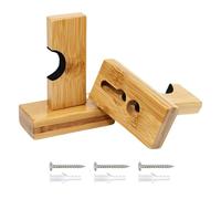 2Pieces Baseball Bat Horizontal Bat Rack Brackets With Felt Liner Baseball Wall Mount Softball Wall Mount Rack Holder Stand