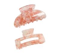 2Pieces Candy Color Hair Claw Clip For Women Girls Bright Color Claw Clip For Thick Thin Hair For Various Outfit