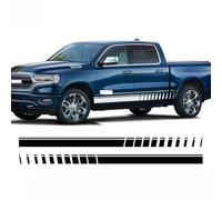 2pieces Car Body Door Side Stripes Skirt Decals Stickers, for Dodge Ram 1500 TRX, for Classic 2500 3500, for Chassic CAB 2009-2022