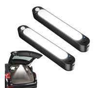 2pieces Car Boot Automatic Light | Rechargeable Automatic LED Tail Light | USB Rechargeable Motion Sensor LED Lamp | Magnetic Tailgate Sensor Lamp For RV Camper Van Vehicle Sedan Truck Outdoor