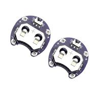 2Pieces Coin Cell Battery Holder Module Ensuring Long Time Use For Remote Controls Calculators Robotics Small Electronics Electronic Project Battery Holder