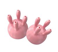 2Pieces Cow Udder Milk Bottle Pourer Lids For Most Cartons Keeps Freshing Funny Carton Stoppers Caps Decors Milk Bottle Cover