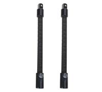 2Pieces Flexible Socket Extension Ratchet Flexible Extension Set Bendable Elastic Joint Head Post Connecting Link Electric Wrench Soft Connecting Rod Extended Joint