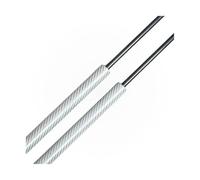 2Pieces For Chevrolet For Captiva For C100 For C140 SUV 2006-2018 493MM Rear Tailgate Boot Lift Support Absorber Gas Springs Boot Tailgate Struts(Silver Carbon Fiber)