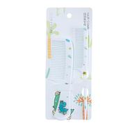 2Pieces Hair Comb Set Parting Fine Teeth Combs Hairdressing Teasing Detangler Wide Teeth Hair Styling Comb Set