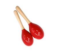 2Pieces Hand Percussion Natural Wood Texture Creating Unique Tone for Educational Purposes and Joyful Early Childhood Music Tool