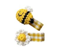 2Pieces Honeybees Theme Hair Clip Japanese Hairpin Barrettes Anime Duckbill Clip Female Girl Hair Shaping Decoration