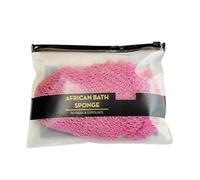 2pieces/Lot African Net Bath Sponge Exfoliating Washcloth Double Side Loofah Towel Back Shower Scrubber for Getting Smoothing Skin