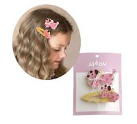 2Pieces Lovely Cartoon Dog/Rabbits Hair Clip Set For Children School Kits Add Sweetness for Various Hairstyles