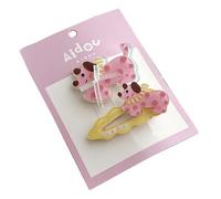2Pieces Lovely Cartoon Dog/Rabbits Hair Clip Set For Children School Kits Add Sweetness For Various Hairstyles