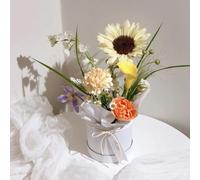 2Pieces Miniature Flower Packaging Boxes User Friendly Materials Gift Wrapping Box Perfect for Gifts and Event Romance Gift Wrapping
