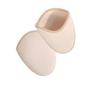 2Pieces Nonslip Dance Shoe Inserts Ballet Pointe Shoe Socks Pad for Pointe Work and Training Fabric Toe Cap Cover Dance Toe Pad