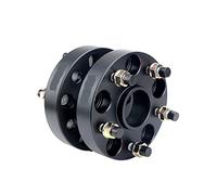 2Pieces PCD 5x139.7 CB 108mm Wheel Adapters Flange Spacers Suit Compatible For Suzuki Jimny Vitara 25/30/35/40/50/60mm M12XP1.25(2PCS 40mm Black)