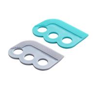 2Pieces Pet Hair Lint Remover Comb Pet Hair Removers Brush Hair Cleaner Brush Dog Cats Hair Removal Tool For Home Use
