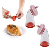 2pieces Sesame Seed Grinder, Manual Sesame Seed Mill Grinder, Flaxseed/Salt/Pepper Grinders, Hand Seasoning Crusher Tool, Kitchen Tool for Coffee, Tea, Salads, Rice, Noodles