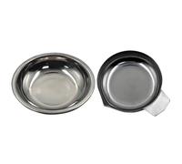 2Pieces Stainless Steel Small Weighing Trays For Digital Electronic Scale Accessories For Jewelry Baking And Kitchen Use Digital Scale Tray