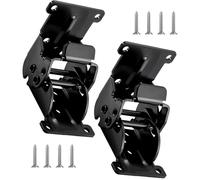 2Pieces Sturdy Iron Concealed Hinges Portable Accessory for Folding Tables and Cabinets Locking Designs Daily Use Furniture Hardware