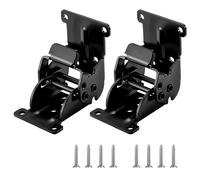 2Pieces Sturdy Iron Concealed Hinges Portable Accessory for Folding Tables and Cabinets Locking Designs Daily Use Cabinet Hinges