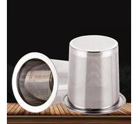 2pieces Tea Infuser | Teapot Infuser Filter | Fine Mesh Stainless Steel Strainers | Metal Infuser Insert | Tea Replacement Mesh Strainer | for Tea and Spicee Straining | 7 * 5.4 * 6.2cm