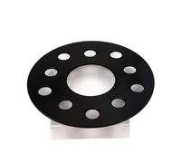 2Pieces Wheel Spacer Adapter PCD 5x112 CB 66.5mm 5Lug Suit Wheel Spacer Adapters(2PCS 8mm Black)
