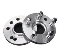 2Pieces Wheel Spacers Gasket PCD 4x108/5x108 CB 65.1 Spacer Suit For Peugeot For 206 307 308 3008 407 408 508 4008 Wheel Spacer Adapters(2PCS 20mm Silver)