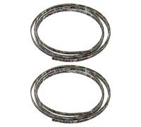2Pieces Yootones Plastic Guitar Binding Purfling Strip for Acoustic Classical Guitar