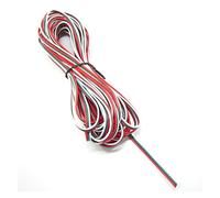 2Pin 3Pin 4Pin 5Pin 22AWG 20AWG/18AWG L Connector Extension Wire Cable Compatible With 3528 5050 RGB WS2812B L Strip Connecting 1m/lot (Color : 3pin Wire)