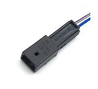2Pin Auto High Pitched Speaker Ambient Brake Light Microphone Plug Connector Wire Harness Compatible With With Cable(2P Male)