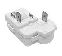 2Pin Refrigerator Compressor PTC Starter Relay Over Load Protector for Danby Mini Freezer for Haier Fridge for Magic for Chef Refrigerators Accessories Replace ZHB69-120P15 ZHB60-120P15 etc