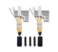 2PK 0.4MM CC2 Hardened Steel Ceramic Hotend for Centauri Carbon 2/CC2 Print Extruder Kit with Extra Hardened Nozzle
