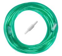 2pk 50Ft Green Oxygen Supply Tubing with Swivel Connectors
