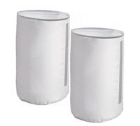 2PK 70 Gallon Dust Collector Bottom Bag, 20x30'', Fits Most dust Collectors
