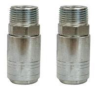 2PK Air Line Hose Fittings Connector Quick Release PCL Fitting ONE Touch 1/2"