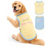 2PK Dog Cooling Sunblock Shirt, Lightweight Sun Protection Summer Vest, XL | Quick Dry, Breathable Summer Ice Silk Clothes, Sleeveless Tshirt for Small to Large Dogs, Ideal for Outdoor Walking Hiking