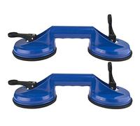 2pk Double Suction Pads Lifter Pad Glass Window Mirror Metal Puller Dent TE286