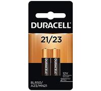 2pk Duracell MN21 Alkaline 12V Battery A23 MN21 23AF 23AE V23GA GP23A L1028 | 23AF, 23AE, V23GA, GP23A, L1028 compatible, single use, 1.13 inch height, 0.4 inch diameter, remote controls, security system