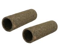 2PK Extra Small Pet Hamster Mouse Naturals Treat Hay 'n' Hide Meadow Tunnel