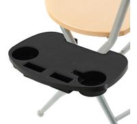 2pk GEEZY Clip-On Side Table For Camping Chair | Outdoor Fishing Storage Accessory