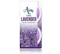 2pk Gel Air Freshener | Fresh Scent for Room Bin Car (Lavender)