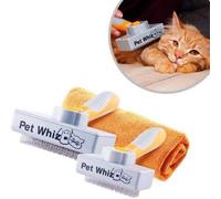 2Pk Pet Hair Remover Self Cleaning Slicker Brush For Cats Dog Pet Grooming Tool